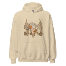 Load image into Gallery viewer, Floral Skull Hoodie
