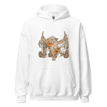 Load image into Gallery viewer, Floral Skull Hoodie
